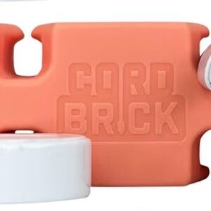 Cord Brick Cable Organizer in Coral